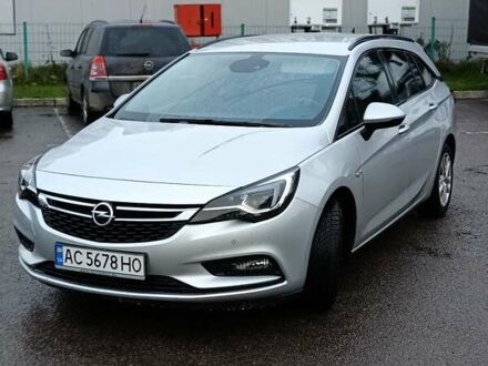 Серый Опель Астра, объемом двигателя 1.6 л и пробегом 206 тыс. км за 10850 $, фото 1 на Automoto.ua