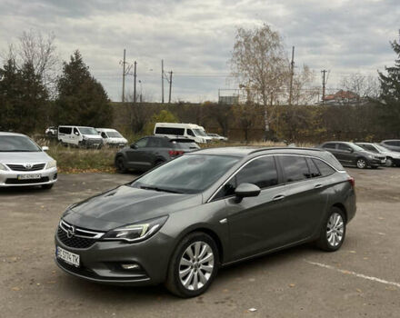 Серый Опель Астра, объемом двигателя 1.6 л и пробегом 198 тыс. км за 10700 $, фото 1 на Automoto.ua