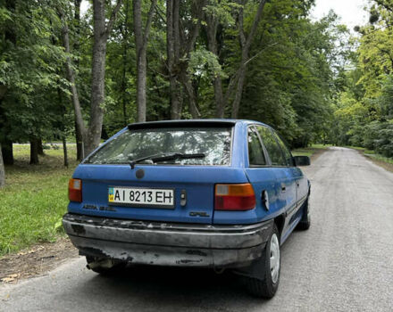 Синий Опель Астра, объемом двигателя 1.8 л и пробегом 310 тыс. км за 1250 $, фото 5 на Automoto.ua