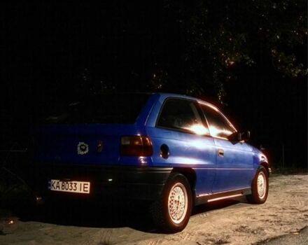 Синий Опель Астра, объемом двигателя 1.4 л и пробегом 310 тыс. км за 1500 $, фото 5 на Automoto.ua