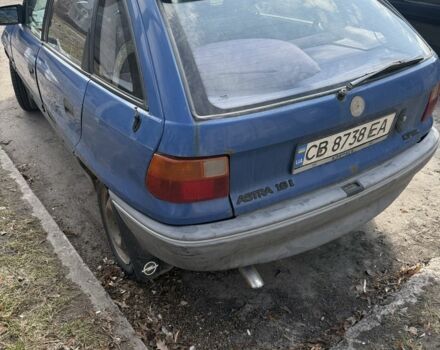 Синій Опель Астра, об'ємом двигуна 1.6 л та пробігом 457 тис. км за 1200 $, фото 3 на Automoto.ua