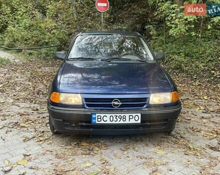 Синий Опель Астра, объемом двигателя 1.6 л и пробегом 300 тыс. км за 1500 $, фото 8 на Automoto.ua