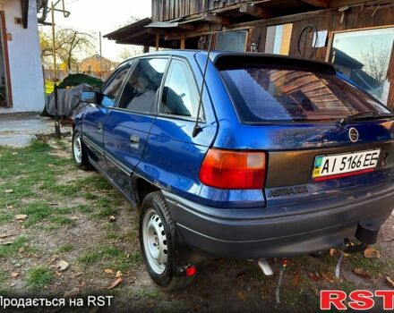 Синій Опель Астра, об'ємом двигуна 1.8 л та пробігом 396 тис. км за 1560 $, фото 2 на Automoto.ua