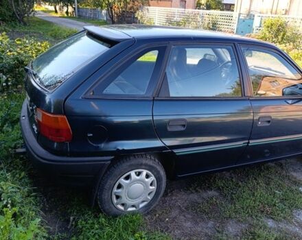 Синий Опель Астра, объемом двигателя 1.4 л и пробегом 404 тыс. км за 1500 $, фото 1 на Automoto.ua