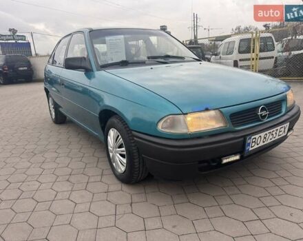 Синій Опель Астра, об'ємом двигуна 1.6 л та пробігом 250 тис. км за 1450 $, фото 2 на Automoto.ua