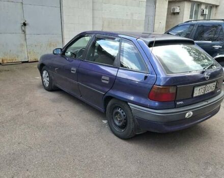 Синій Опель Астра, об'ємом двигуна 1.6 л та пробігом 325 тис. км за 1684 $, фото 1 на Automoto.ua