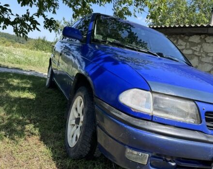 Синій Опель Астра, об'ємом двигуна 1.7 л та пробігом 348 тис. км за 1700 $, фото 1 на Automoto.ua