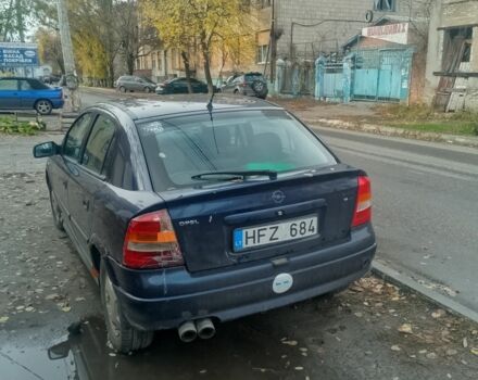 Синий Опель Астра, объемом двигателя 1 л и пробегом 3 тыс. км за 807 $, фото 3 на Automoto.ua