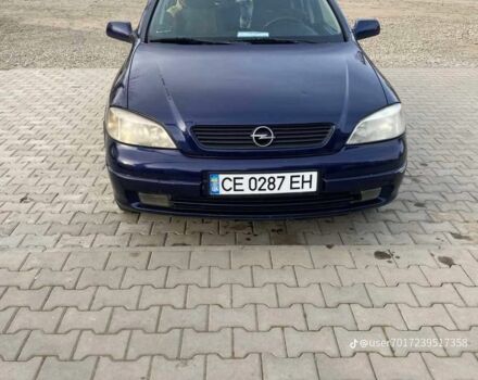 Синий Опель Астра, объемом двигателя 2 л и пробегом 280 тыс. км за 2100 $, фото 2 на Automoto.ua
