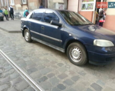 Синій Опель Астра, об'ємом двигуна 0 л та пробігом 141 тис. км за 3450 $, фото 15 на Automoto.ua