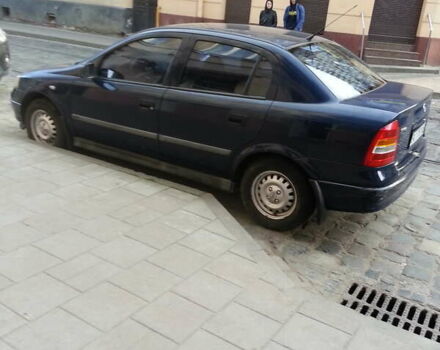 Синій Опель Астра, об'ємом двигуна 0 л та пробігом 141 тис. км за 3450 $, фото 3 на Automoto.ua