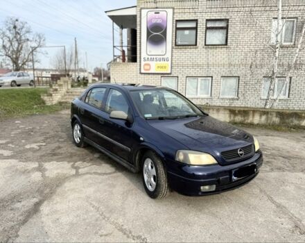 Синий Опель Астра, объемом двигателя 2 л и пробегом 195 тыс. км за 1900 $, фото 2 на Automoto.ua