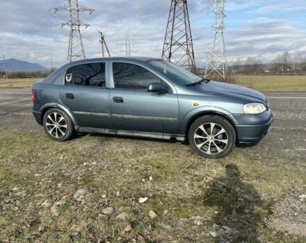 Синій Опель Астра, об'ємом двигуна 6 л та пробігом 235 тис. км за 1600 $, фото 2 на Automoto.ua