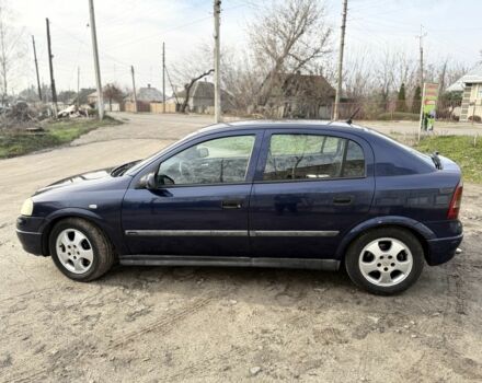 Синий Опель Астра, объемом двигателя 2 л и пробегом 195 тыс. км за 1900 $, фото 7 на Automoto.ua