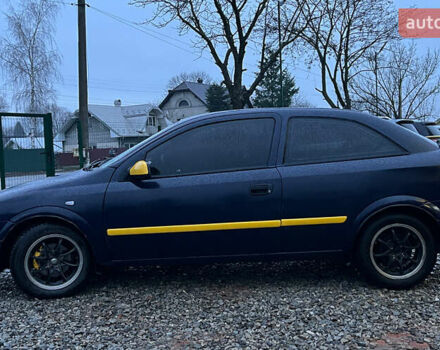 Синий Опель Астра, объемом двигателя 1.4 л и пробегом 347 тыс. км за 3600 $, фото 3 на Automoto.ua