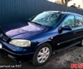 Синий Опель Астра, объемом двигателя 2 л и пробегом 330 тыс. км за 3500 $, фото 1 на Automoto.ua