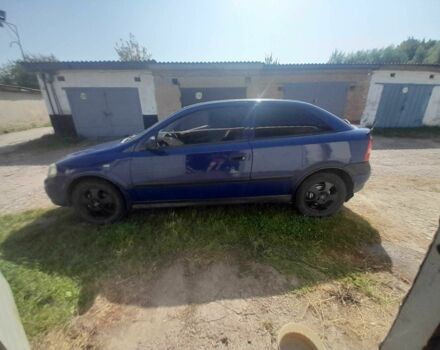 Синий Опель Астра, объемом двигателя 1.4 л и пробегом 295 тыс. км за 3479 $, фото 2 на Automoto.ua