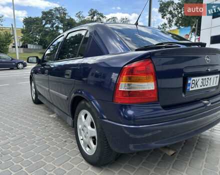 Синий Опель Астра, объемом двигателя 1.6 л и пробегом 225 тыс. км за 3400 $, фото 7 на Automoto.ua