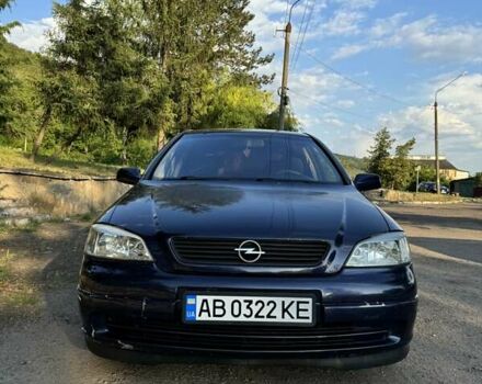 Синий Опель Астра, объемом двигателя 1.6 л и пробегом 302 тыс. км за 2800 $, фото 4 на Automoto.ua