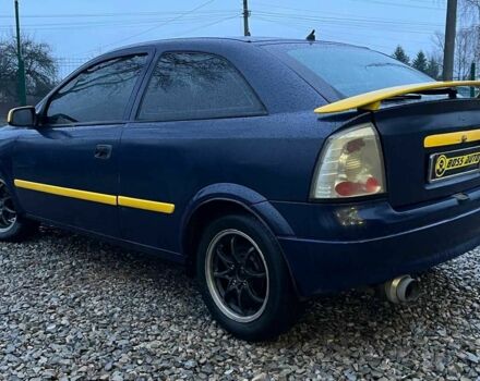 Синий Опель Астра, объемом двигателя 1.4 л и пробегом 347 тыс. км за 3600 $, фото 4 на Automoto.ua