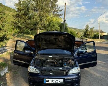 Синий Опель Астра, объемом двигателя 1.6 л и пробегом 302 тыс. км за 2800 $, фото 5 на Automoto.ua