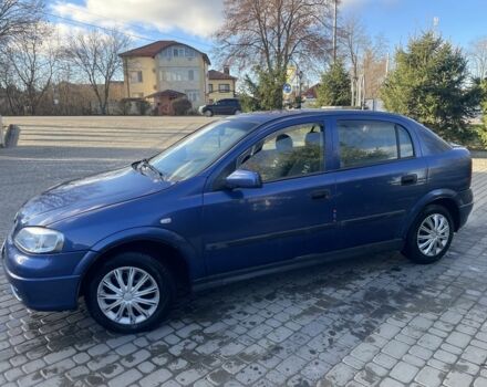 Синій Опель Астра, об'ємом двигуна 1.6 л та пробігом 261 тис. км за 2300 $, фото 3 на Automoto.ua
