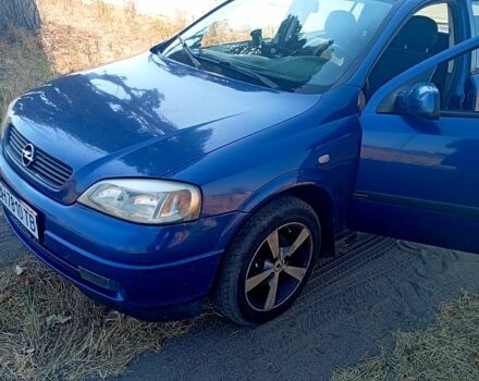 Синій Опель Астра, об'ємом двигуна 1.6 л та пробігом 275 тис. км за 3200 $, фото 4 на Automoto.ua
