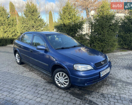 Синій Опель Астра, об'ємом двигуна 1.6 л та пробігом 261 тис. км за 2300 $, фото 1 на Automoto.ua