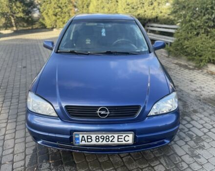 Синій Опель Астра, об'ємом двигуна 1.6 л та пробігом 261 тис. км за 2300 $, фото 4 на Automoto.ua
