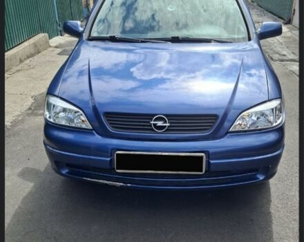 Синій Опель Астра, об'ємом двигуна 1.6 л та пробігом 261 тис. км за 2600 $, фото 1 на Automoto.ua