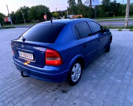 Синий Опель Астра, объемом двигателя 1.7 л и пробегом 348 тыс. км за 3500 $, фото 3 на Automoto.ua