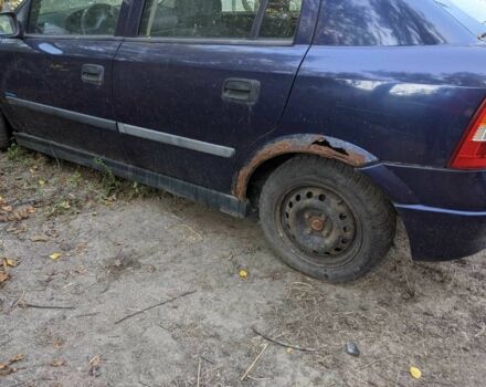 Синий Опель Астра, объемом двигателя 1.6 л и пробегом 270 тыс. км за 850 $, фото 9 на Automoto.ua