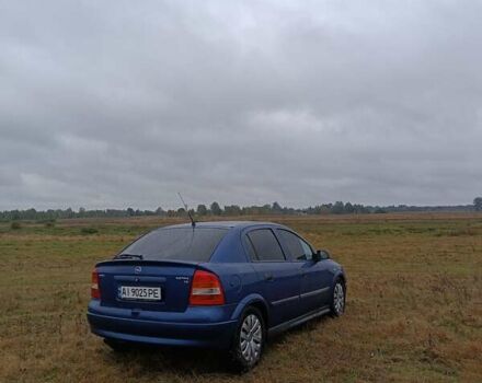 Синий Опель Астра, объемом двигателя 1.6 л и пробегом 271 тыс. км за 3700 $, фото 4 на Automoto.ua