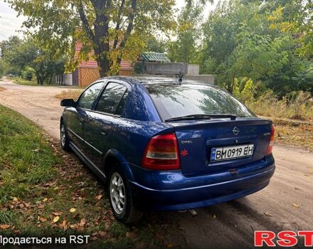 Синий Опель Астра, объемом двигателя 1.2 л и пробегом 218 тыс. км за 3180 $, фото 3 на Automoto.ua
