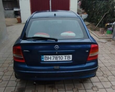Синий Опель Астра, объемом двигателя 1.6 л и пробегом 5 тыс. км за 2300 $, фото 12 на Automoto.ua