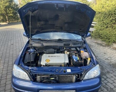 Синій Опель Астра, об'ємом двигуна 1.6 л та пробігом 261 тис. км за 2300 $, фото 19 на Automoto.ua