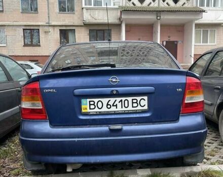 Синій Опель Астра, об'ємом двигуна 1.6 л та пробігом 320 тис. км за 3200 $, фото 8 на Automoto.ua