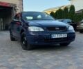 Синий Опель Астра, объемом двигателя 1.2 л и пробегом 346 тыс. км за 1800 $, фото 1 на Automoto.ua