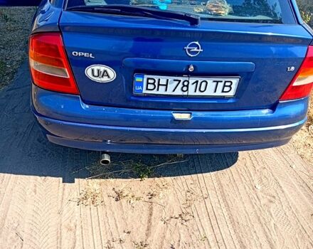 Синій Опель Астра, об'ємом двигуна 1.6 л та пробігом 275 тис. км за 3200 $, фото 1 на Automoto.ua