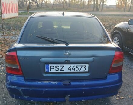 Синій Опель Астра, об'ємом двигуна 1.9 л та пробігом 300 тис. км за 1450 $, фото 3 на Automoto.ua