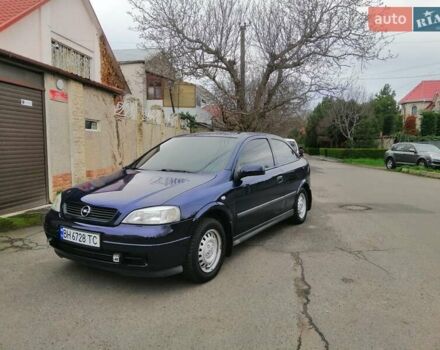 Синий Опель Астра, объемом двигателя 1.2 л и пробегом 209 тыс. км за 3200 $, фото 7 на Automoto.ua