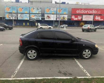 Синий Опель Астра, объемом двигателя 1.7 л и пробегом 234 тыс. км за 2500 $, фото 1 на Automoto.ua