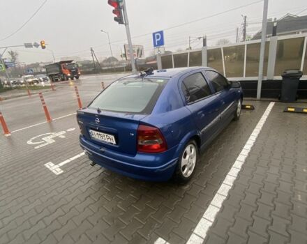 Синий Опель Астра, объемом двигателя 1.6 л и пробегом 239 тыс. км за 3550 $, фото 3 на Automoto.ua