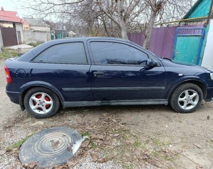 Синий Опель Астра, объемом двигателя 1.2 л и пробегом 340 тыс. км за 3300 $, фото 3 на Automoto.ua