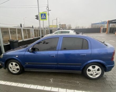 Синий Опель Астра, объемом двигателя 1.6 л и пробегом 239 тыс. км за 3550 $, фото 8 на Automoto.ua