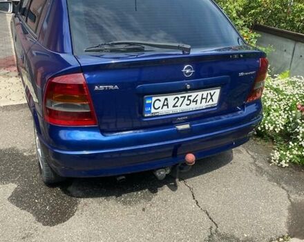 Синій Опель Астра, об'ємом двигуна 1.6 л та пробігом 180 тис. км за 4200 $, фото 7 на Automoto.ua