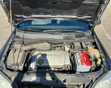 Синий Опель Астра, объемом двигателя 1.6 л и пробегом 202 тыс. км за 3000 $, фото 6 на Automoto.ua