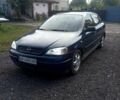 Синий Опель Астра, объемом двигателя 1.4 л и пробегом 260 тыс. км за 3700 $, фото 1 на Automoto.ua