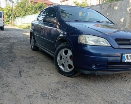 Синій Опель Астра, об'ємом двигуна 1 л та пробігом 260 тис. км за 3350 $, фото 1 на Automoto.ua