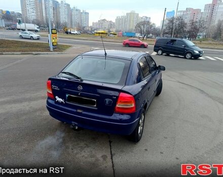 Синий Опель Астра, объемом двигателя 14 л и пробегом 368 тыс. км за 3200 $, фото 2 на Automoto.ua